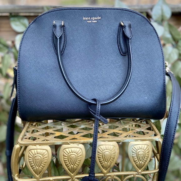 kate spade Handbags - Kate Spade Large Dome Leather Satchel